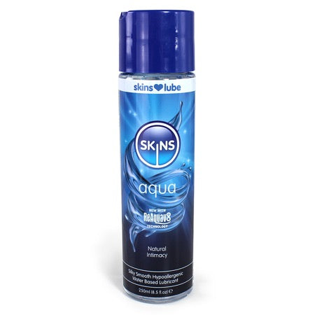 Skins Aqua Water Based Lubricant - 8.5 oz