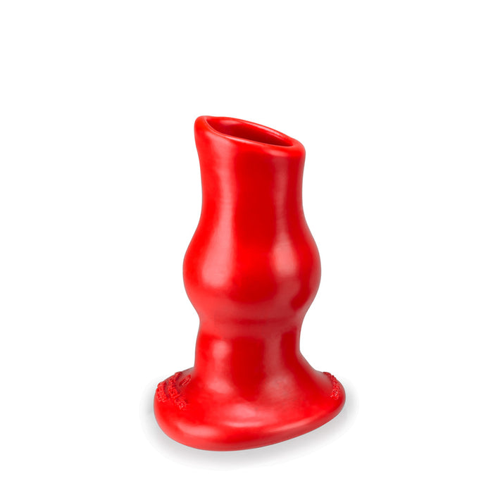 Pighole Deep-1 Fuckable Buttplug - Red