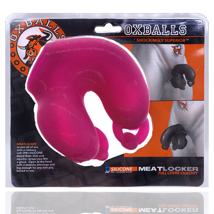 Oxballs Meatlocker Chastity Hot Pink Ice