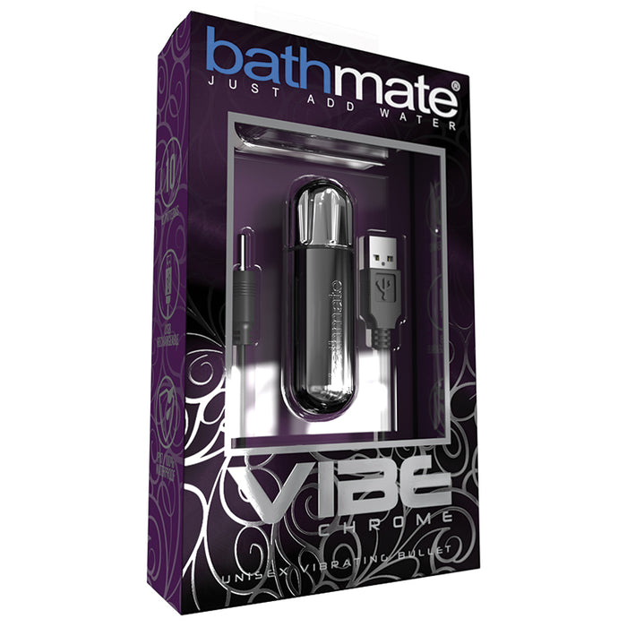 Bathmate Vibe Bullet Chrome