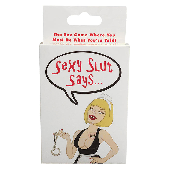 Sexy Slut Says Card Game