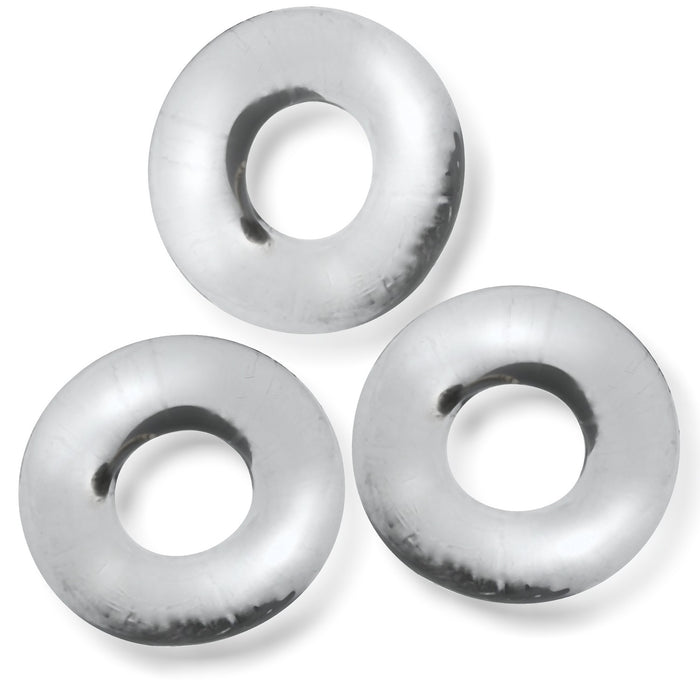 Fat Willy 3-Pack Jumbo C-Rings - Clear