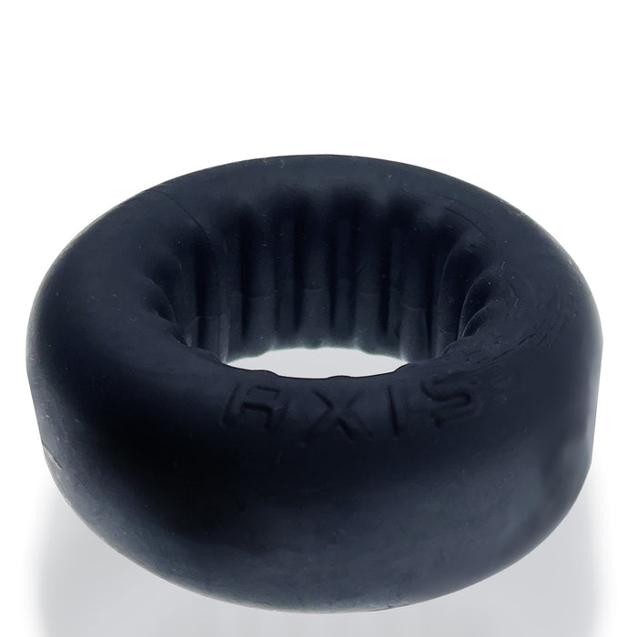 Oxballs  Axis Rib Griphold Cockring - Black Ice