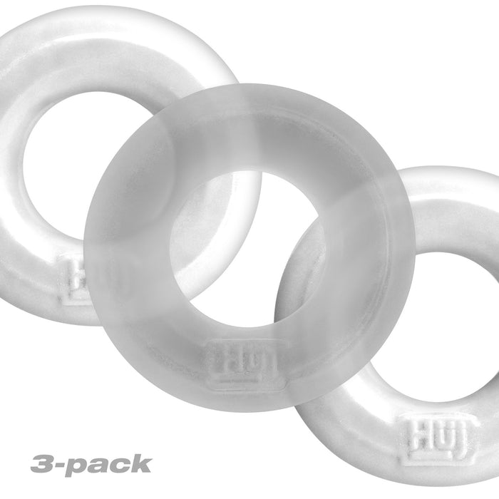 Hunky Junk 3 Pack C Ring - White Ice