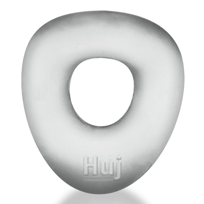 Hunkyjunk Form Cock Ring - Clear Ice