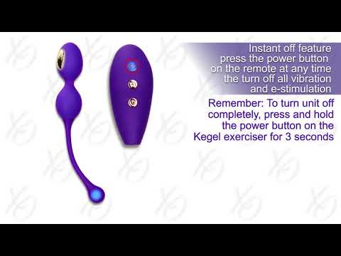 Impulse Intimate E-Stimulator Remote Kegel Exerciser by CalExotics